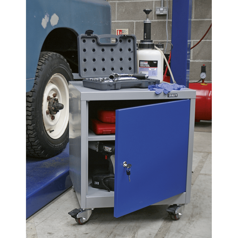 Sealey Mobile Industrial Cabinet 1 Shelf Locker Model No-API5659