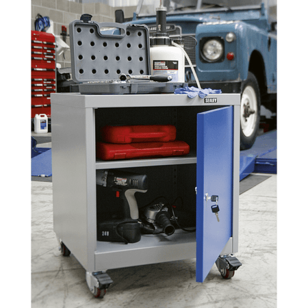 Sealey Mobile Industrial Cabinet 1 Shelf Locker Model No-API5659