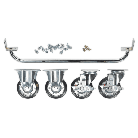Sealey Industrial Handle & Wheel Kit for 725mm Cabinets Model No-API725KIT