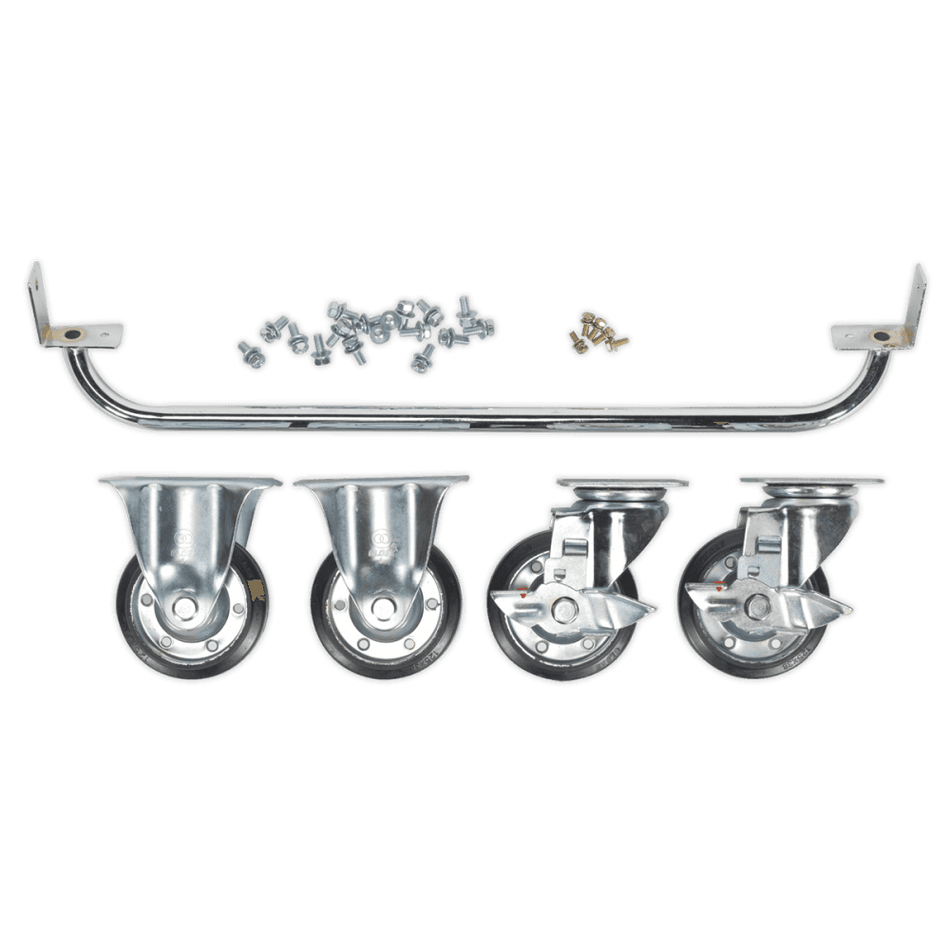 Sealey Industrial Handle & Wheel Kit for 725mm Cabinets Model No-API725KIT