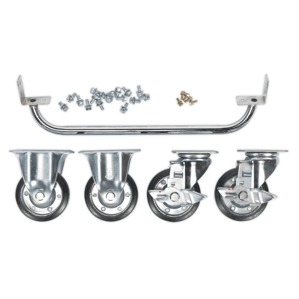 Sealey Industrial Handle & Wheel Kit for 565mm Cabinets Model No-API565KIT