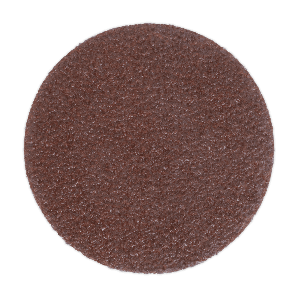 Sealey Quick Change Sanding Disc 50mm 60Grit Pack of 10 Model No-PTCQC5060