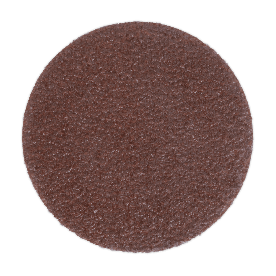 Sealey Quick Change Sanding Disc 50mm 60Grit Pack of 10 Model No-PTCQC5060