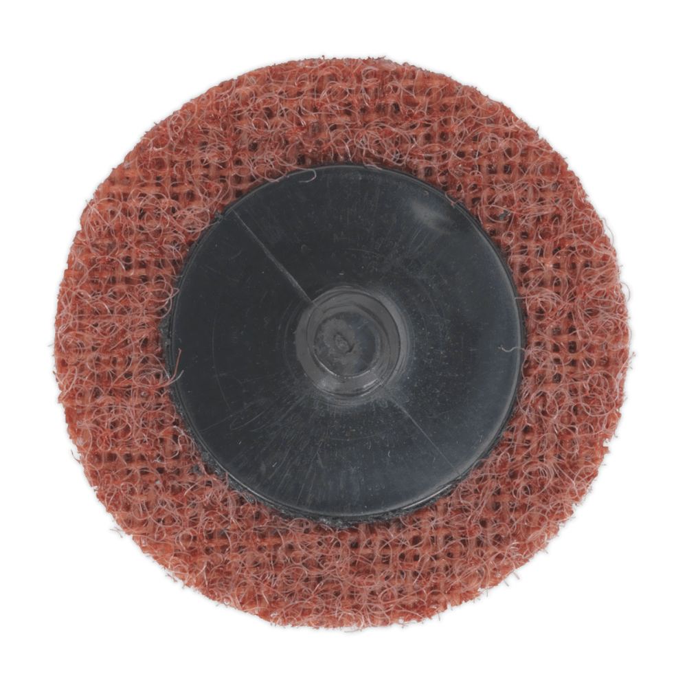 Sealey Quick Change Preparation Pad 50mm Medium Pack of 10 Model No-PTCQC50M
