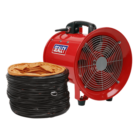 Sealey Portable Ventilator 250mm with 5mtr Ducting Model No-VEN250