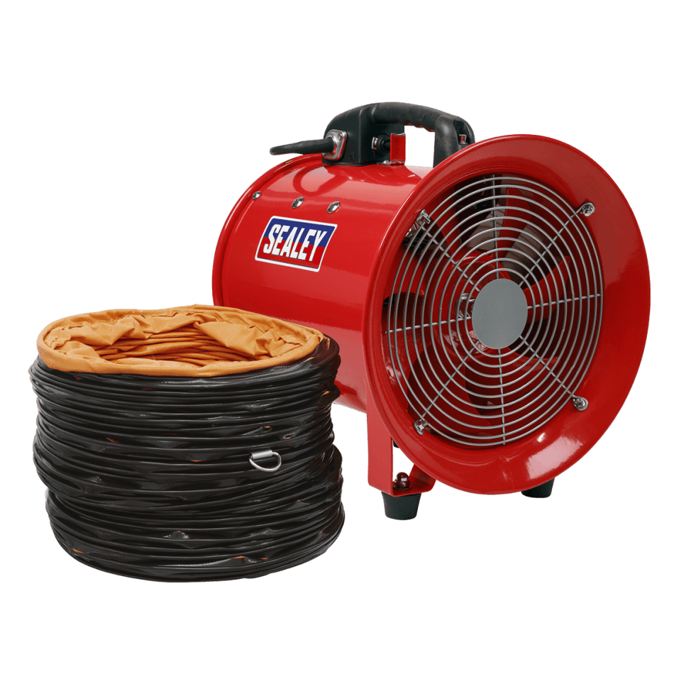 Sealey Portable Ventilator 250mm with 5mtr Ducting Model No-VEN250