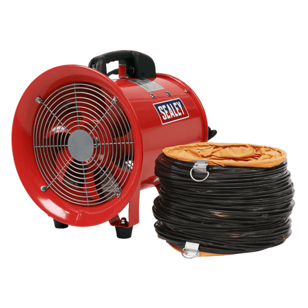 Sealey Portable Ventilator 250mm with 5mtr Ducting Model No-VEN250