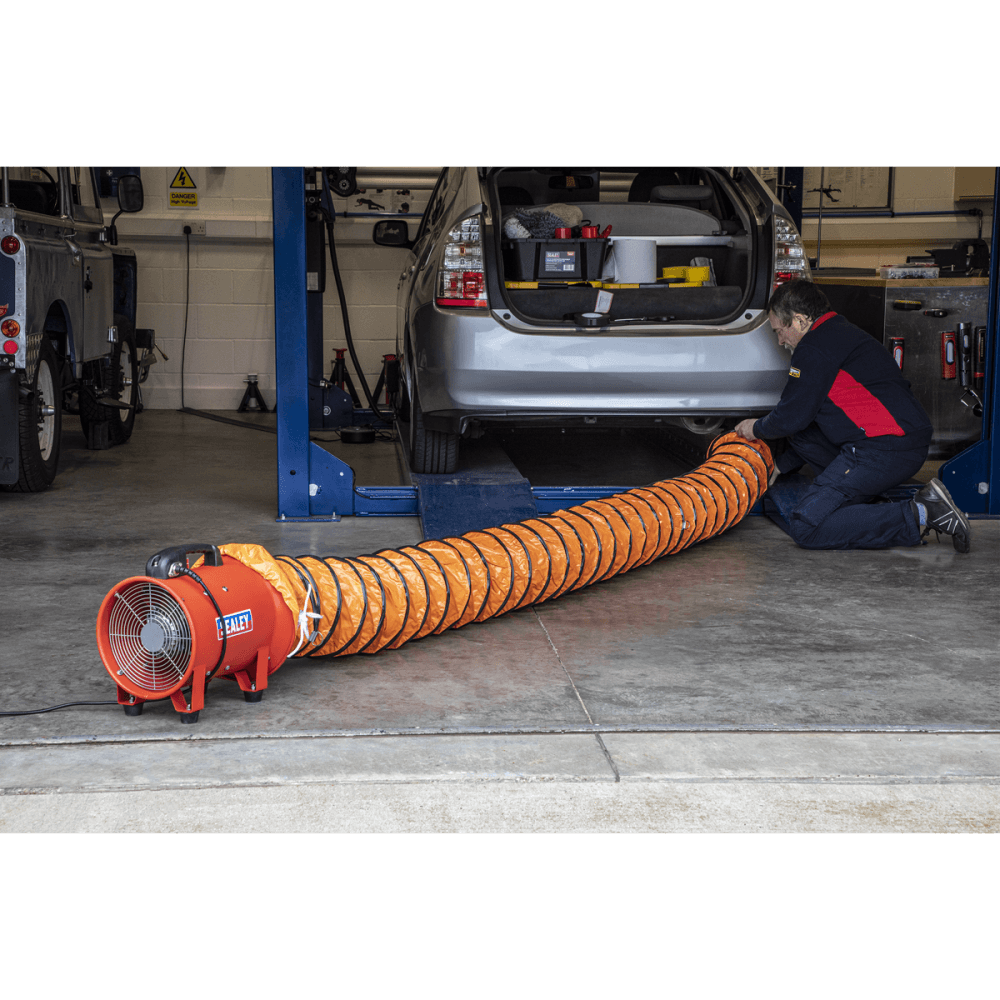 Sealey Portable Ventilator 250mm with 5mtr Ducting Model No-VEN250
