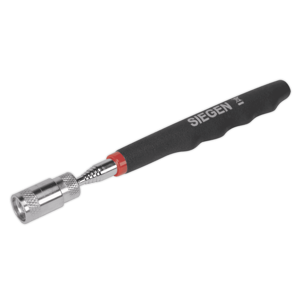 Sealey Heavy-Duty Magnetic Pick-Up Tool with LED 3.6kg Capacity Model No-S0903