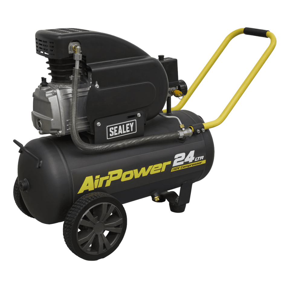 Sealey Compressor 24ltr Direct Drive 2hp 110V Model No-SAC2420E110V