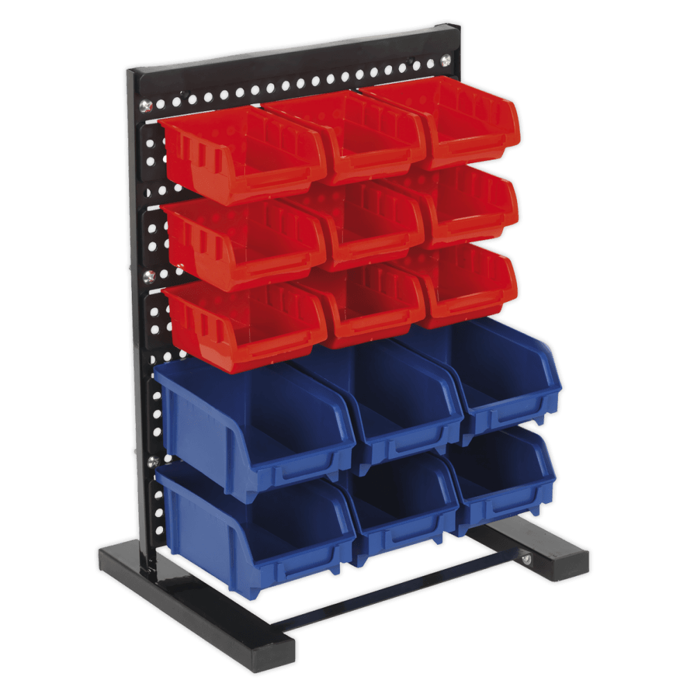 Sealey Bin Storage System Bench Mounting 15 Bins Model No-TPS1569