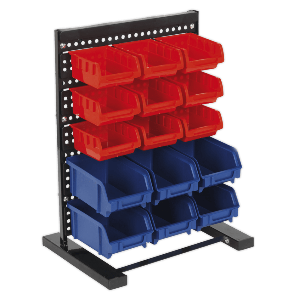 Sealey Bin Storage System Bench Mounting 15 Bins Model No-TPS1569