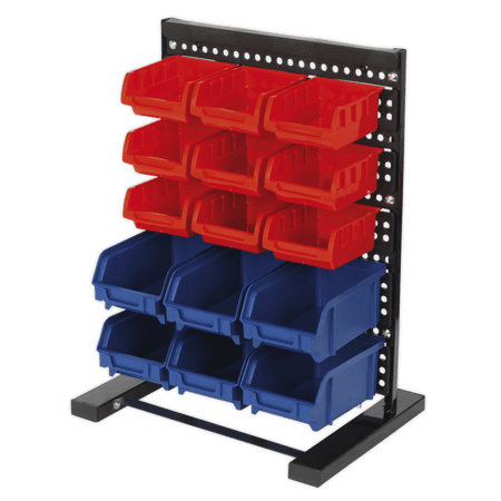 Sealey Bin Storage System Bench Mounting 15 Bins Model No-TPS1569