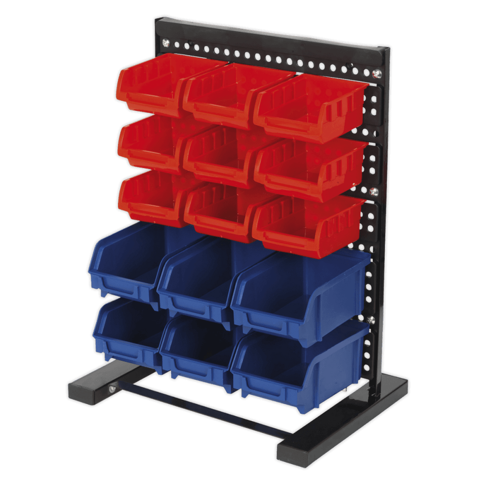 Sealey Bin Storage System Bench Mounting 15 Bins Model No-TPS1569