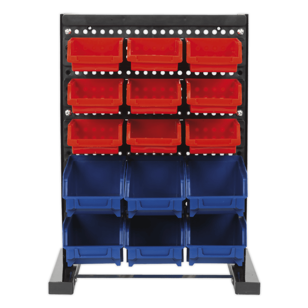 Sealey Bin Storage System Bench Mounting 15 Bins Model No-TPS1569