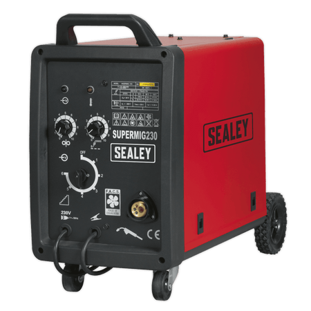 Sealey Professional MIG Welder 230Amp 230V with Binzel Euro Torch Model No-SUPERMIG230