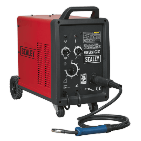Sealey Professional MIG Welder 230Amp 230V with Binzel Euro Torch Model No-SUPERMIG230