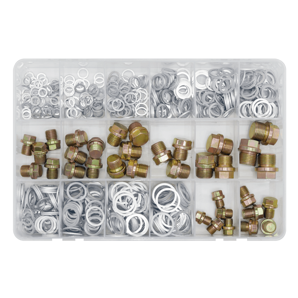 Sealey Sump Plug & Washer Assortment 534pc Model No-VS663
