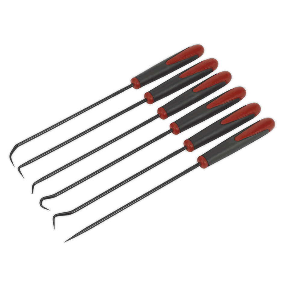 Sealey Pick & Hook Set 6pc Extra-Long Model No-AK5215