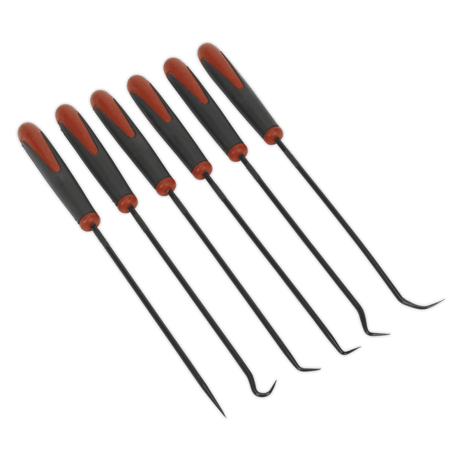 Sealey Pick & Hook Set 6pc Extra-Long Model No-AK5215