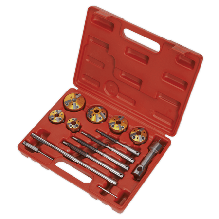 Sealey Valve Seat Cutter Set 14pc Model No-VS1825