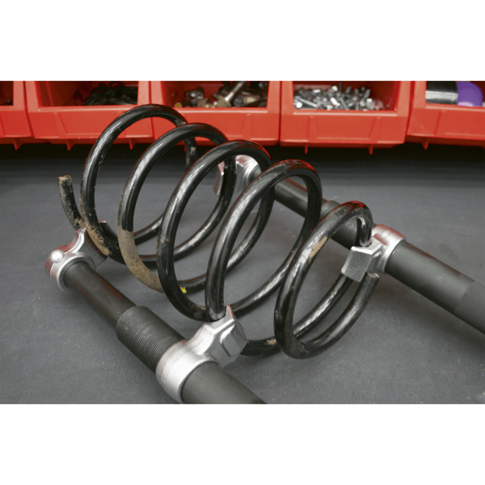 Sealey Coil Spring Compressor Set 2pc Heavy-Duty 1000kg/Pair Model No-AK3845