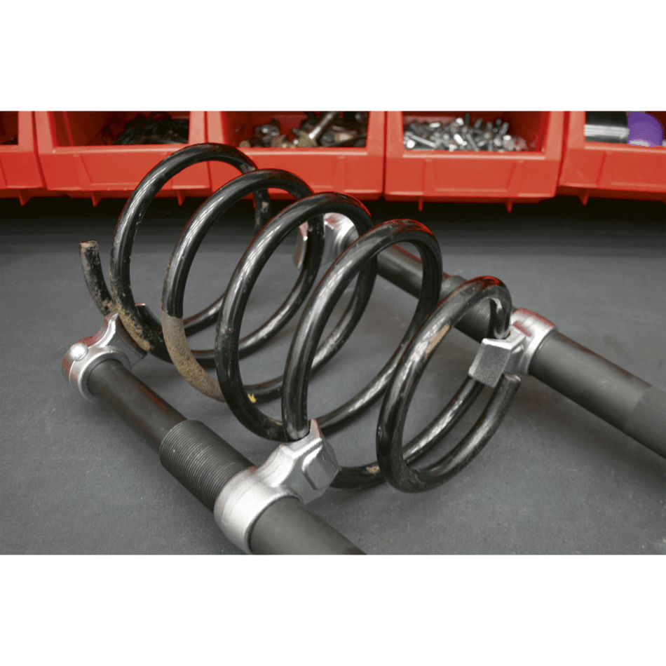 Sealey Coil Spring Compressor Set 2pc Heavy-Duty 1000kg/Pair Model No-AK3845
