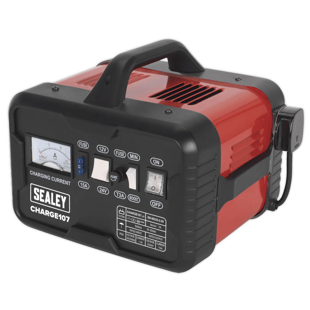 Sealey Battery Charger 11Amp 12/24V 230V Model No-CHARGE107