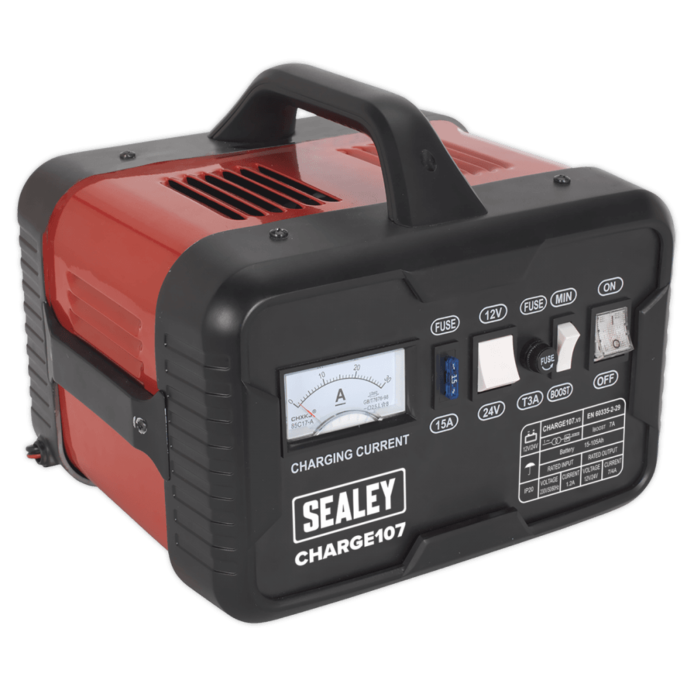 Sealey Battery Charger 11Amp 12/24V 230V Model No-CHARGE107