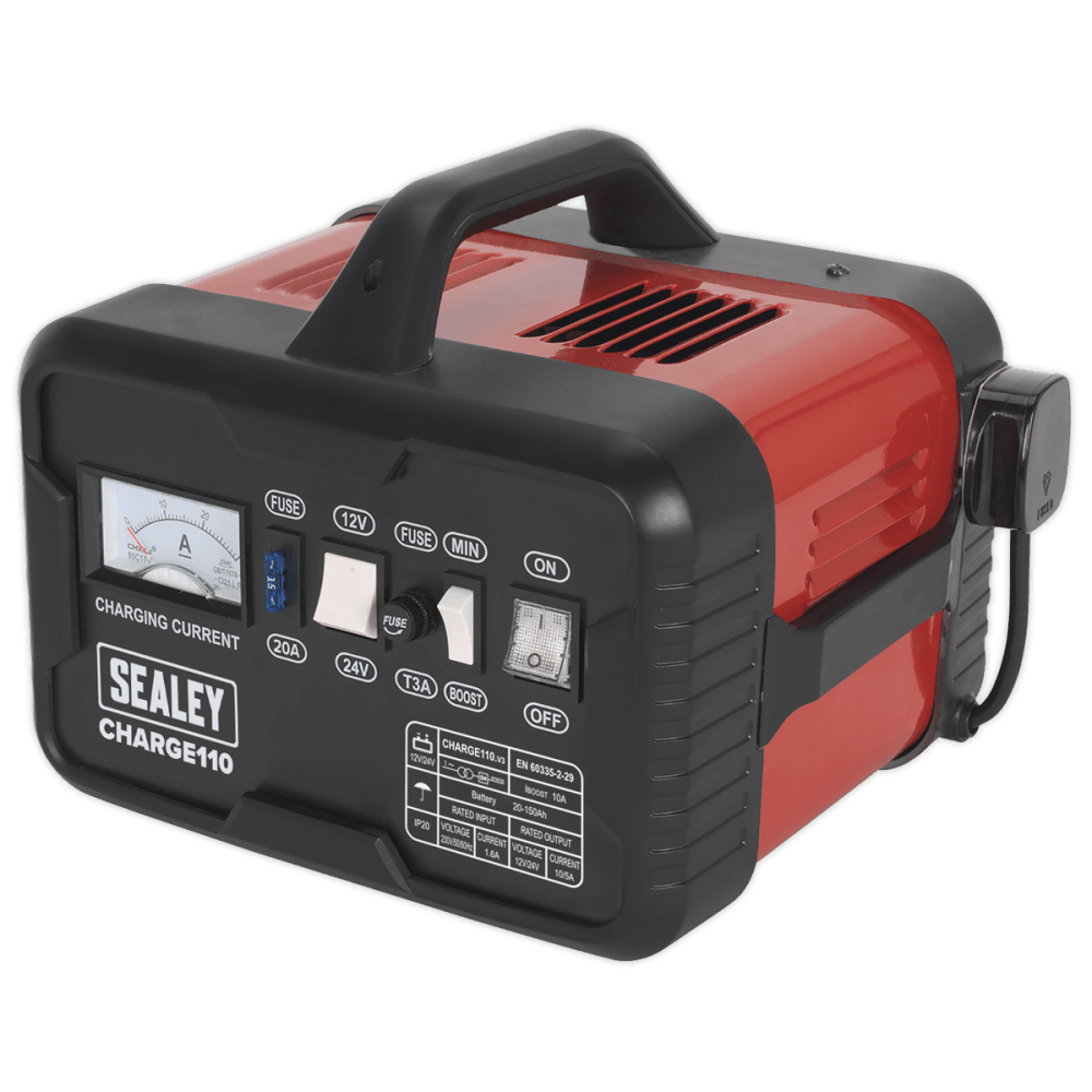 Sealey Battery Charger 14Amp 12/24V 230V Model No-CHARGE110