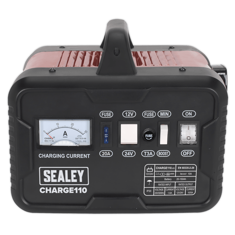 Sealey Battery Charger 14Amp 12/24V 230V Model No-CHARGE110
