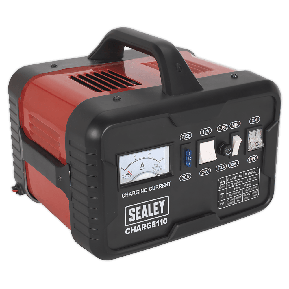 Sealey Battery Charger 14Amp 12/24V 230V Model No-CHARGE110
