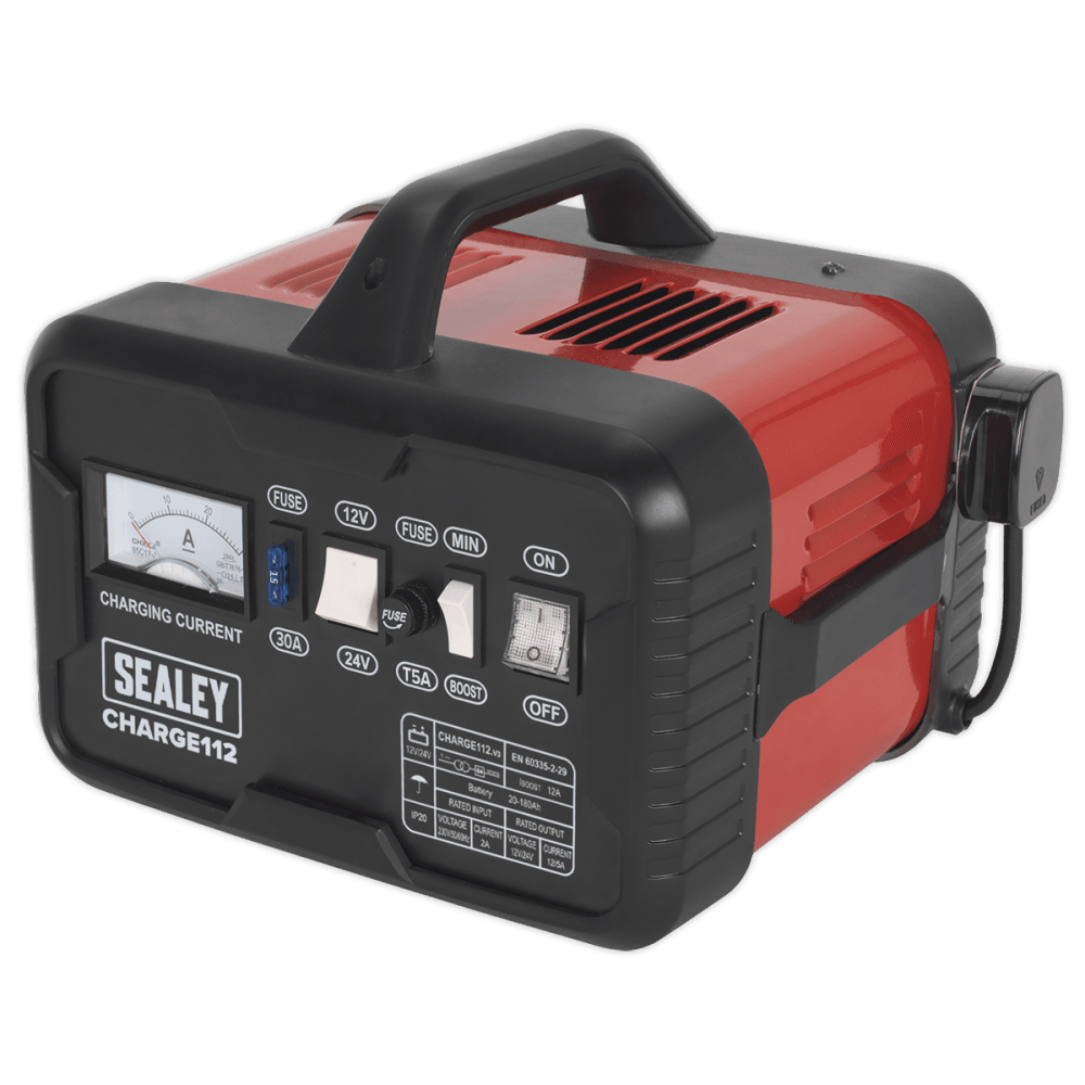 Sealey Battery Charger 16Amp 12/24V 230V Model No-CHARGE112