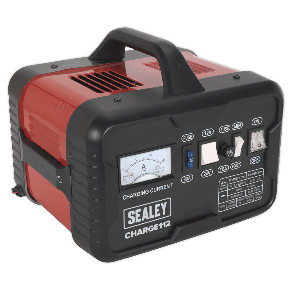 Sealey Battery Charger 16Amp 12/24V 230V Model No-CHARGE112