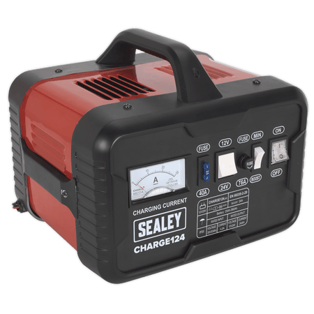 Sealey Battery Charger 28Amp 12/24V 230V Model No-CHARGE124