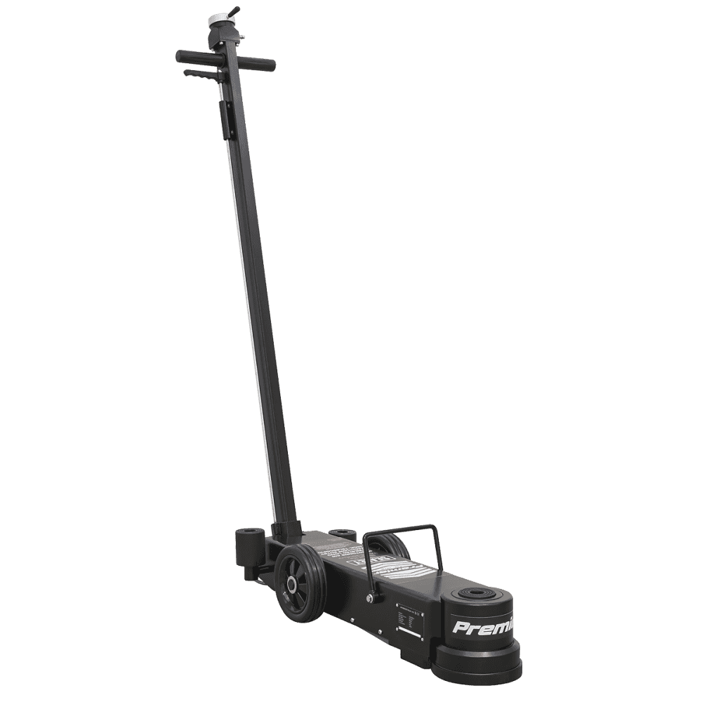 Sealey Air Operated Jack 30tonne Telescopic - Long Reach Low Entry Model No-YAJ15-30LE