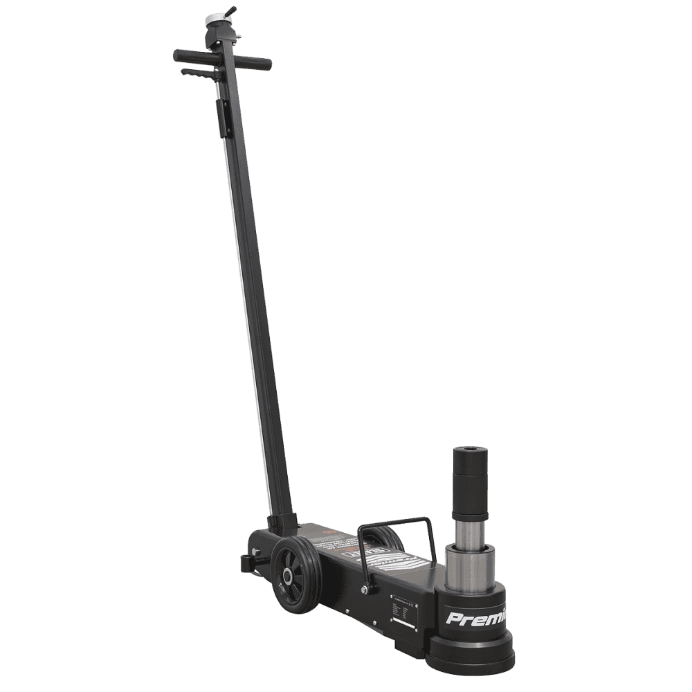 Sealey Air Operated Jack 30tonne Telescopic - Long Reach Low Entry Model No-YAJ15-30LE