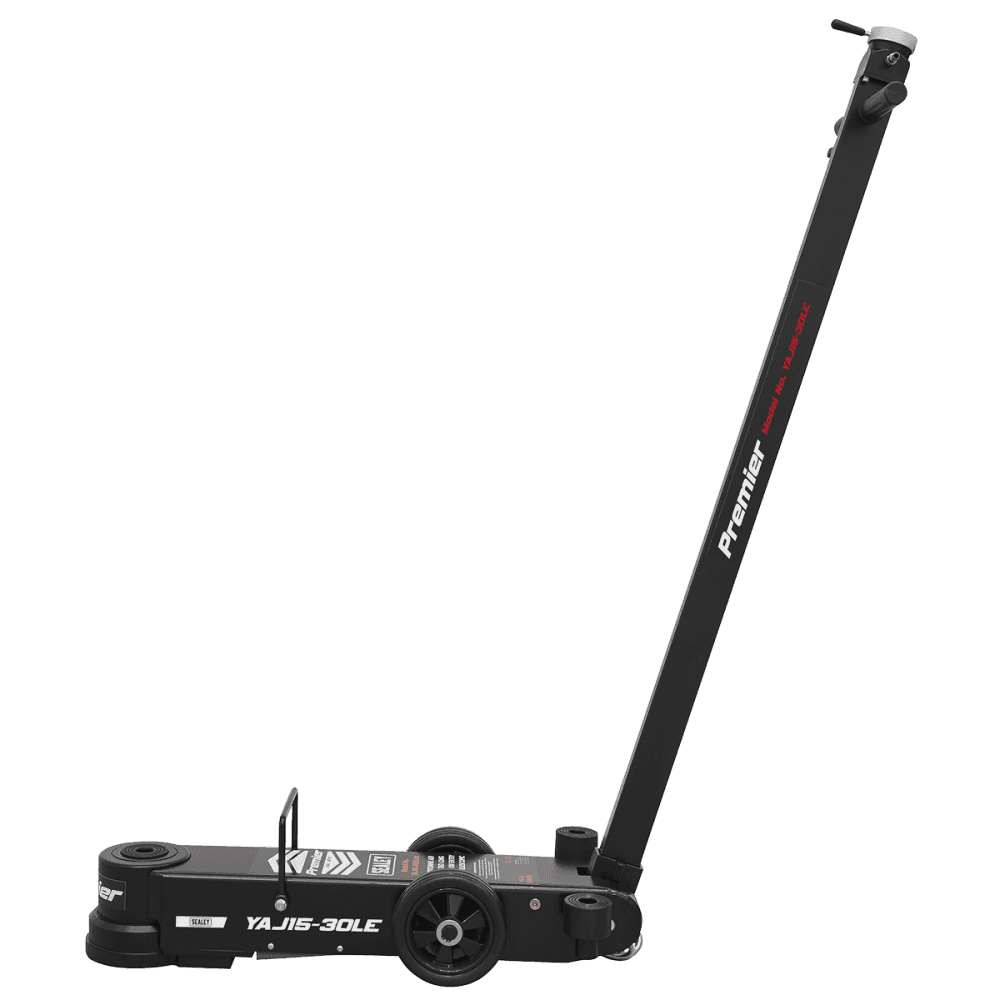 Sealey Air Operated Jack 30tonne Telescopic - Long Reach Low Entry Model No-YAJ15-30LE