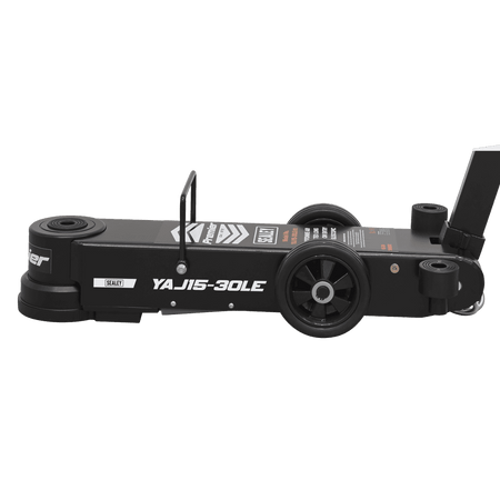 Sealey Air Operated Jack 30tonne Telescopic - Long Reach Low Entry Model No-YAJ15-30LE