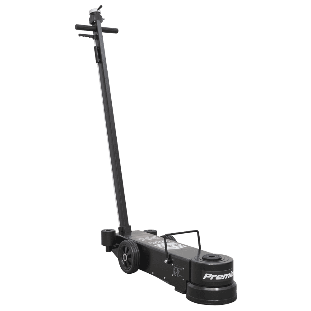 Sealey Air Operated Jack 60tonne Telescopic - Long Reach Low Entry Model No-YAJ20-60LR