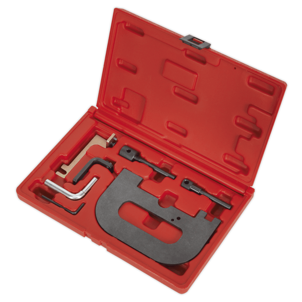 Sealey Petrol Engine Setting/Locking Kit - Renault 1.4, 1.6, 1.8, 2.0 16v K4J, K4M, F4P, F4R(t) - Belt Drive Model No-VSE5071A