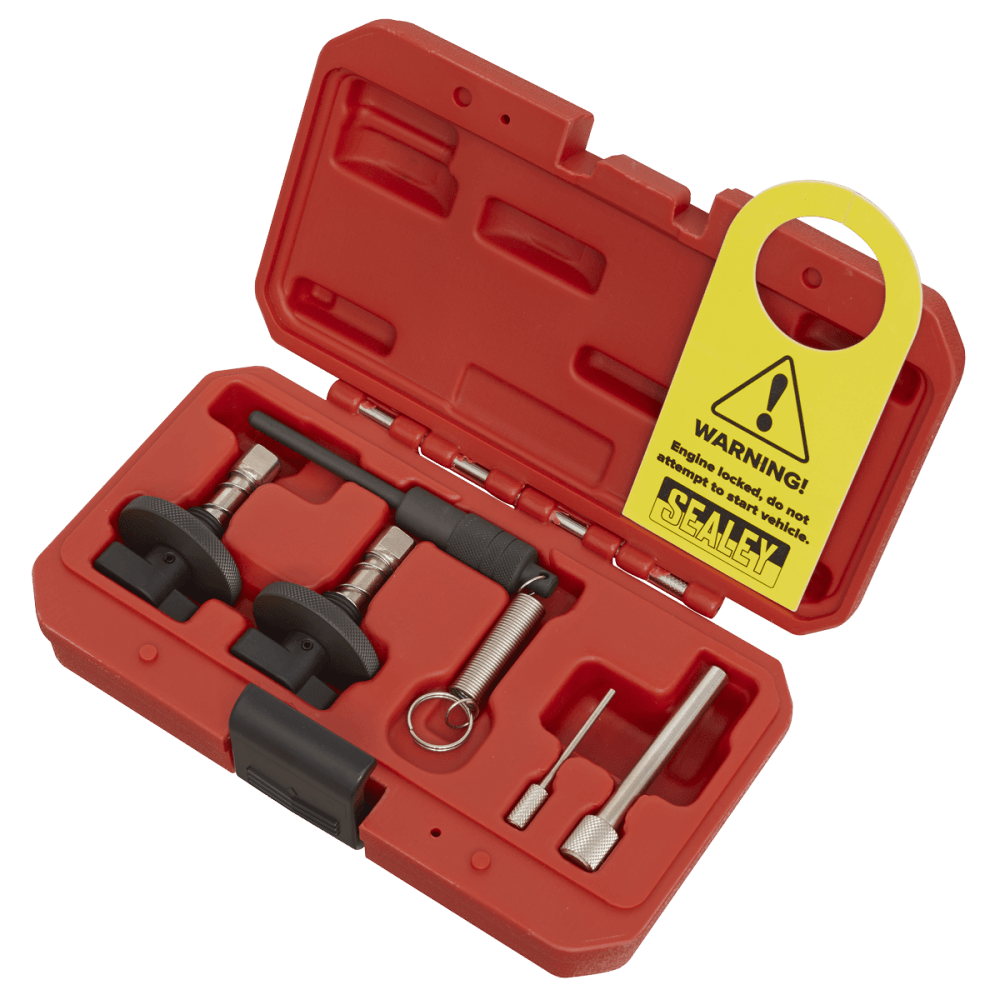 Sealey Diesel Engine Setting/Locking Kit - Alfa Romeo, Fiat, Ford, Lancia, Suzuki, Vauxhall/Opel 1.3D JTD(M)/TDCi/DDiS/CDTi 16v - Chain Drive Model No-VSE5881A