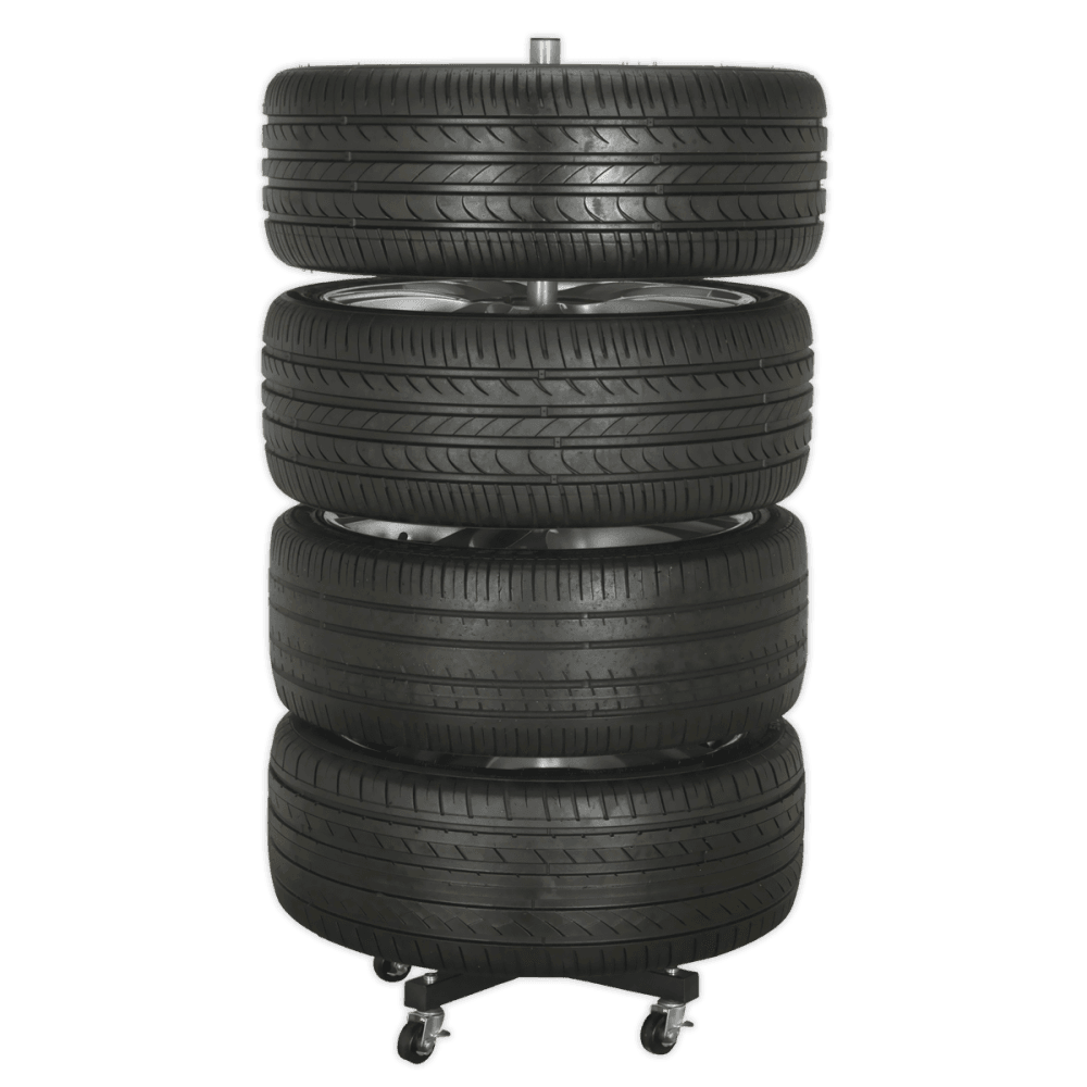 Sealey Wheel Storage Trolley 100kg Capacity Model No-STR004