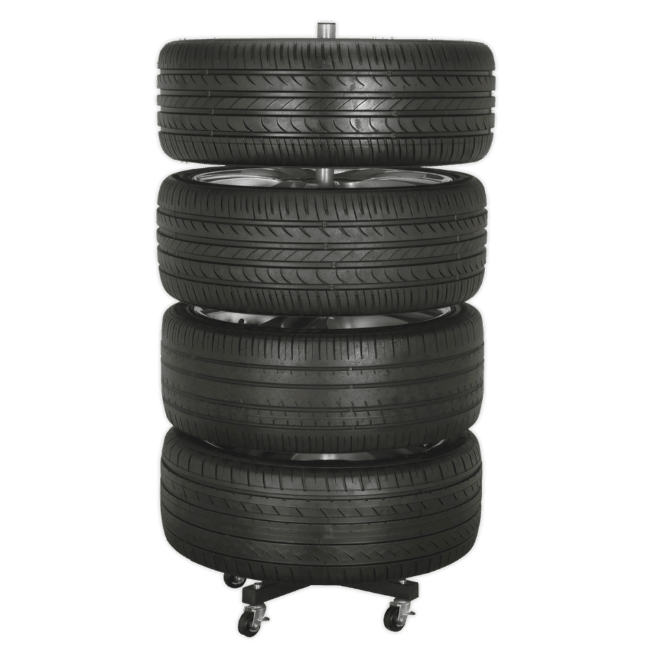 Sealey Wheel Storage Trolley 100kg Capacity Model No-STR004