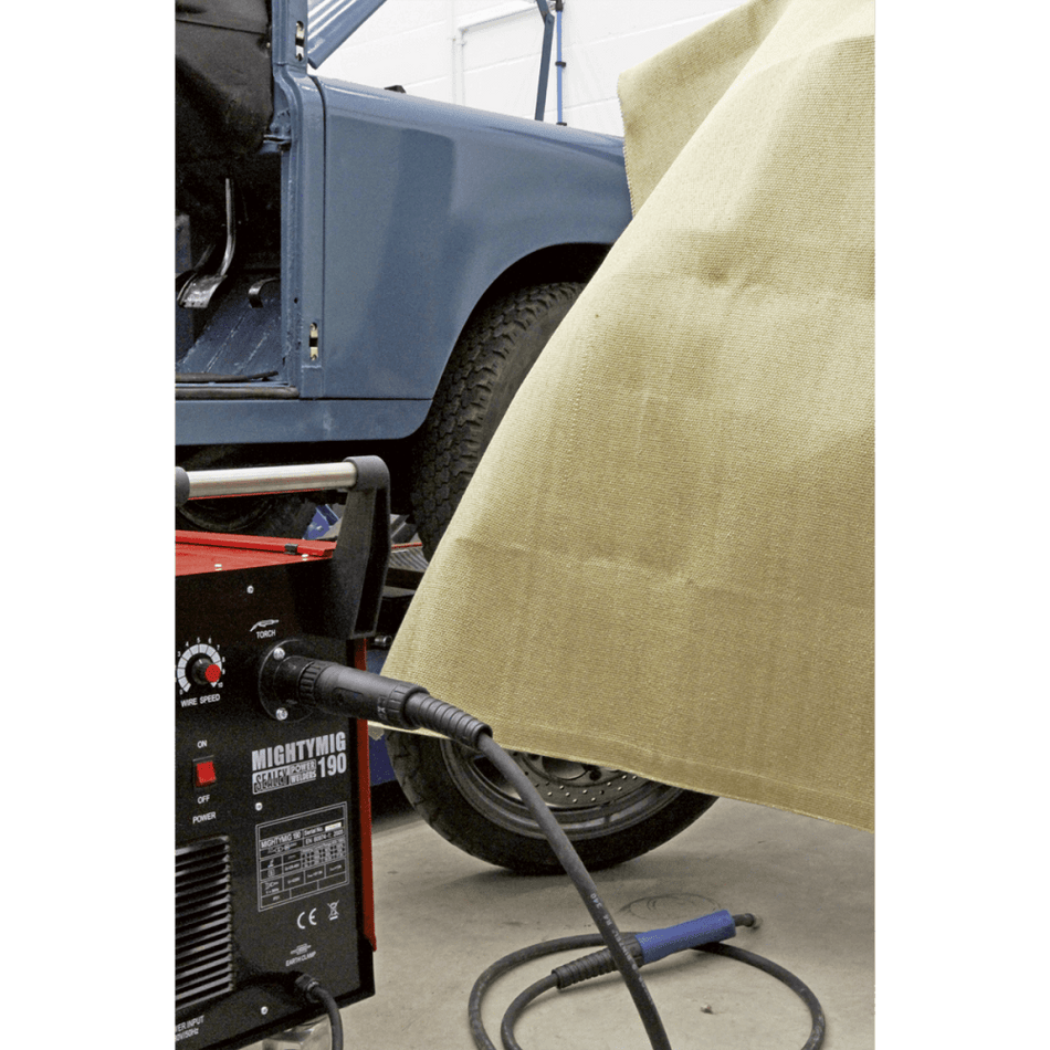 Sealey Fibreglass Spark Proof Welding Blanket 2000 x 1000mm Model No-SSP233
