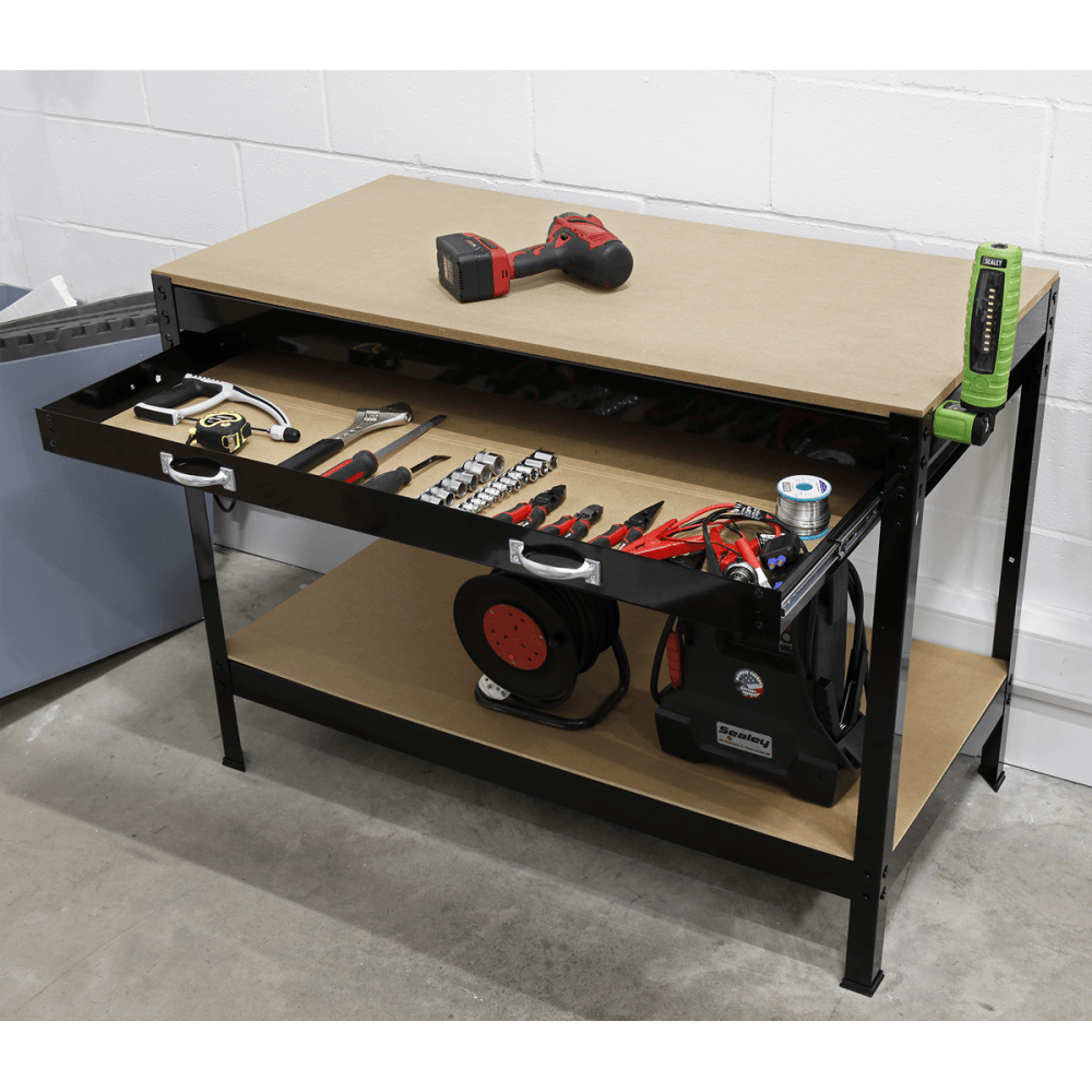 Sealey Workbench 1.2mtr with Drawer Model No-AP12160