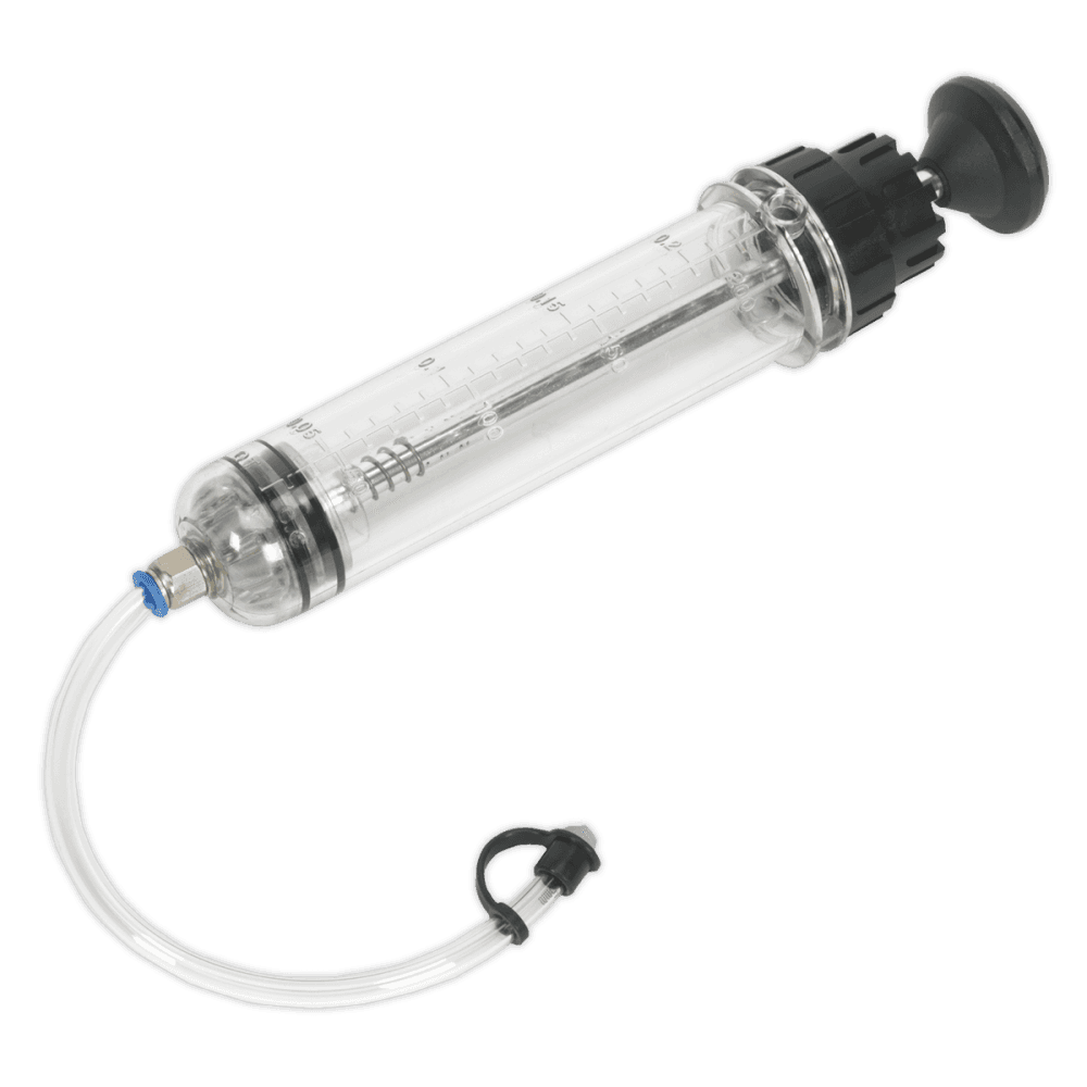Sealey Oil & Brake Fluid Inspection Syringe 200ml Model No-VS404