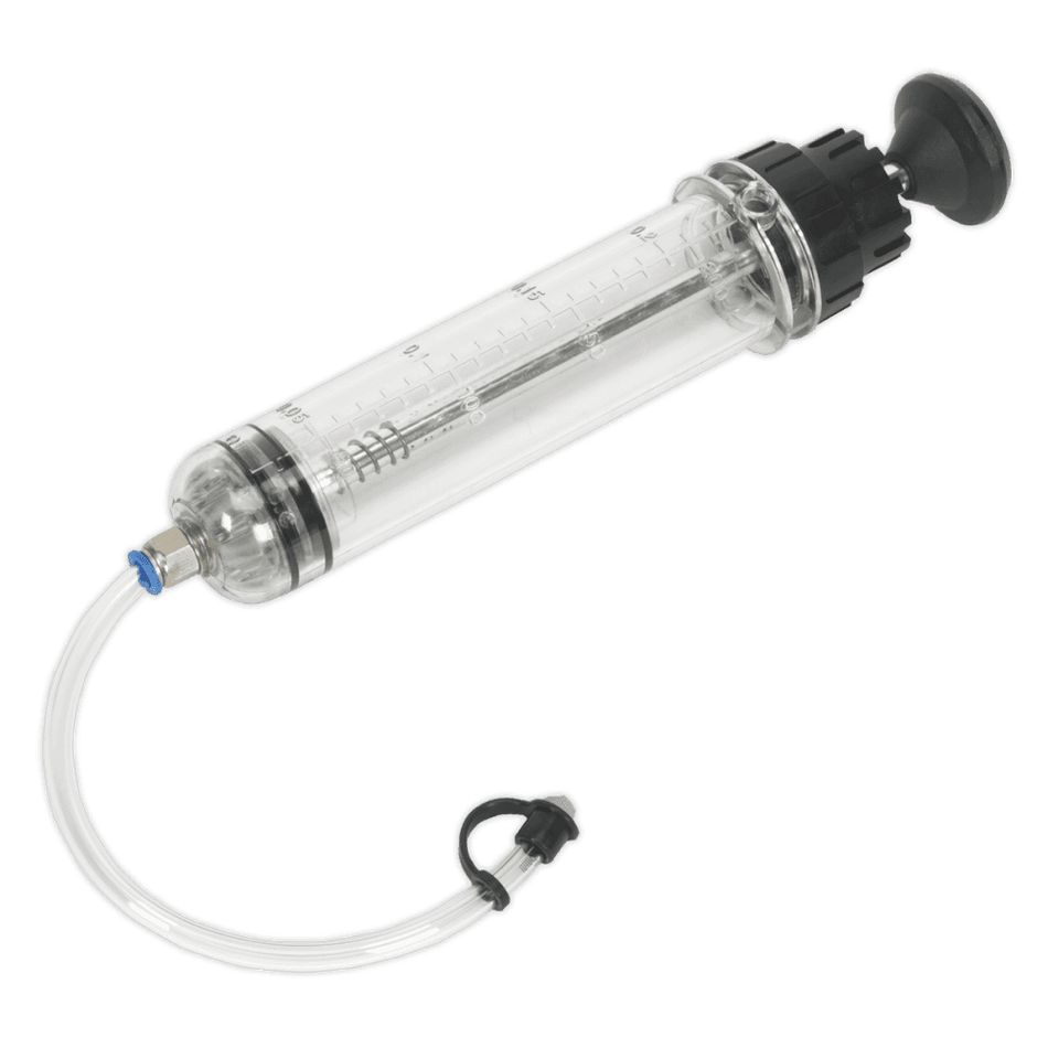 Sealey Oil & Brake Fluid Inspection Syringe 200ml Model No-VS404