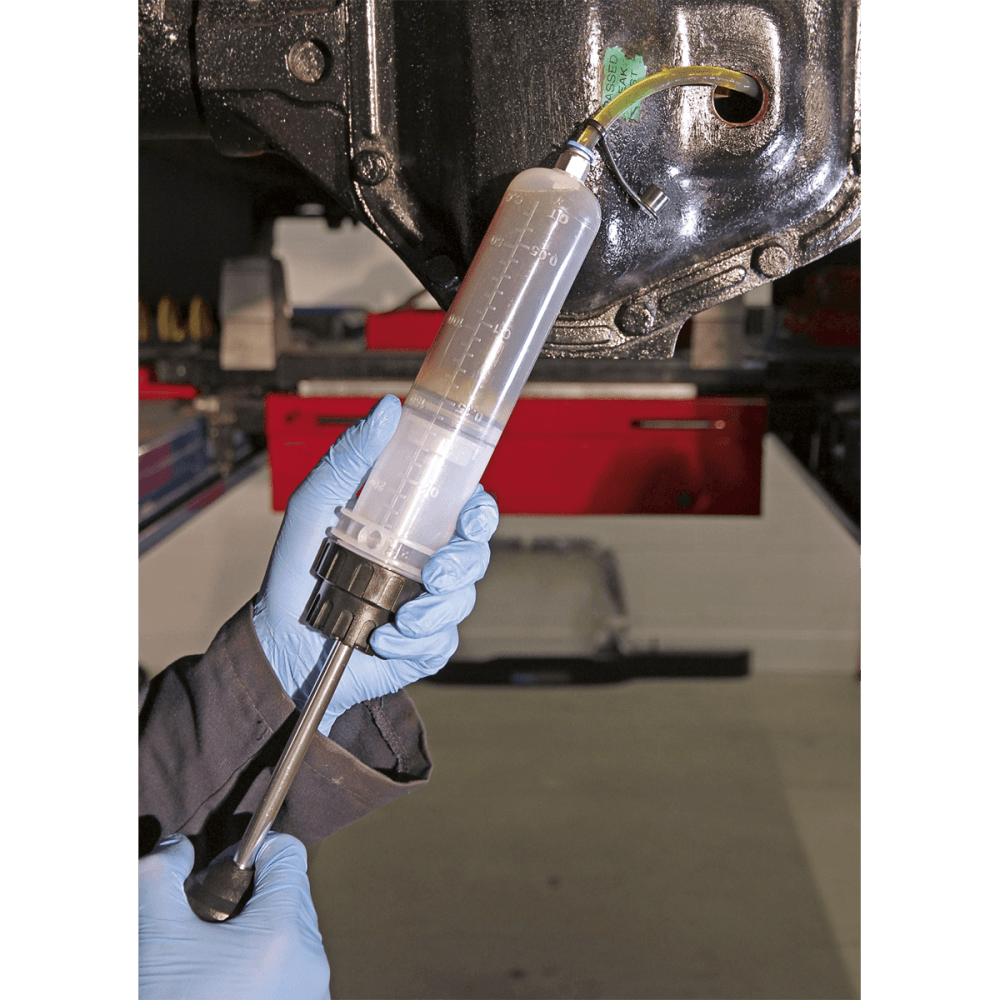 Sealey Oil & Brake Fluid Inspection Syringe 200ml Model No-VS404