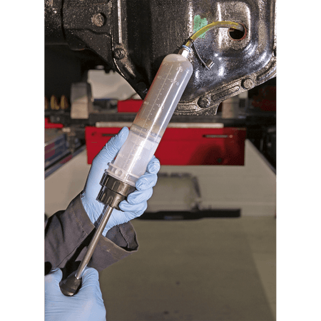 Sealey Oil & Brake Fluid Inspection Syringe 200ml Model No-VS404